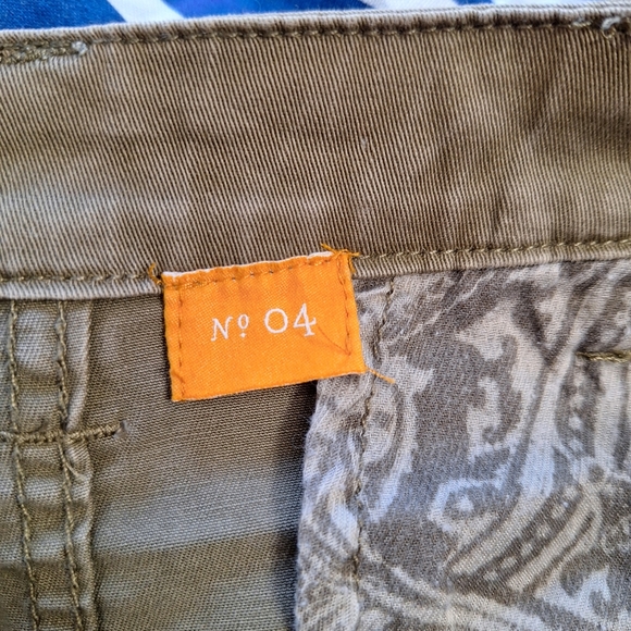 Anthropologie Pilcro and the Letterpress Olive Cargo Utility Skirt 4 - Picture 10 of 11